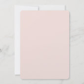 Woestijn Roos en Cactus Wedding Kaart (Achterkant)