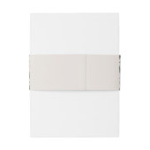 Woestijn Roos Roze & Groen Bloemen Greenery Weddin Uitnodigingen Wikkel (Achterkant Voorbeeld)