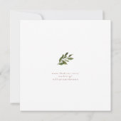 Woestijn Roze Eucalyptus Trouw Save the Date  (Achterkant)