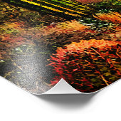 Woestijn Schilderachtig Paarse bijgeloof Mountain  Foto Afdruk (Hoek)