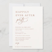 Woestijn Sienna, gelukkig altijd na een feestje Kaart (Voorkant)