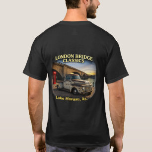 Woestijn Spier Retro Pickup Design T-shirt