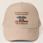 Woestijn Storm Combat InfanteriePet Trucker Pet (Voorkant)