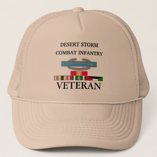 Woestijn Storm Combat InfanteriePet Trucker Pet (Voorkant)