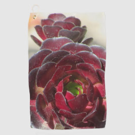 Woestijn Succulent Foto Tuinier Rode Tuin Plant Golfhanddoek