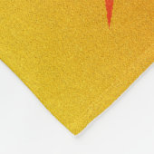 Woestijn Sun Cactus Kokopelli Zuidwest Tribal Fleece Deken (Hoek)