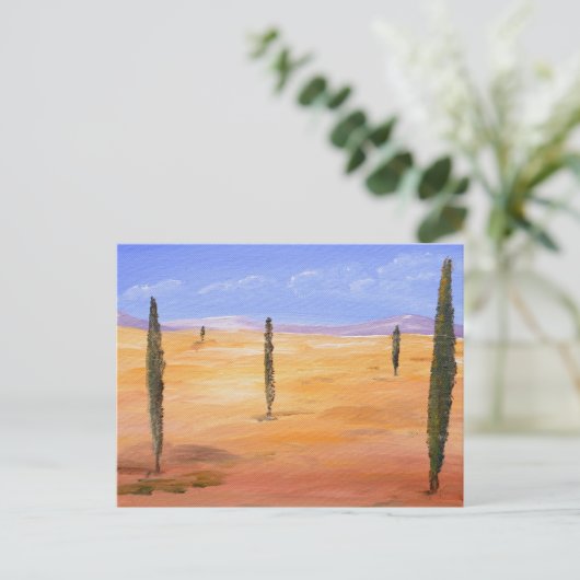 woestijn - Surreal Briefkaart (Staand voorkant)