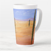 woestijn - Surreal Latte Mok (Rechterhoek)