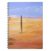woestijn - Surreal Notitieboek (Voorkant)