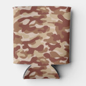 Woestijn Tan Camo Blikjeskoeler (Voorkant)