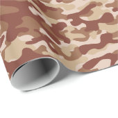 Woestijn Tan Camo Cadeaupapier (Rol Hoek)