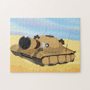 Woestijn Tank Legpuzzel