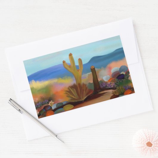 Woestijn Tapestry Stickers (Envelop)