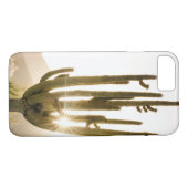 Woestijn Thema Telefoonhoes met Cactus Case-Mate iPhone Case (Achterkant (Horizontaal))