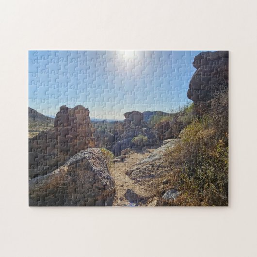 Woestijn Trails Puzzel, 28 cm x 36 cm, 252 stuks Legpuzzel (Horizontaal)