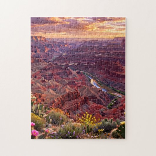 Woestijn Uitzicht Legpuzzel (Verticaal)