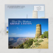 Woestijn Uitzicht Watchtower, Grand Canyon, AZ Briefkaart (Voorkant / Achterkant)