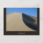 woestijn van Ica, Peru Briefkaart (Voorkant)