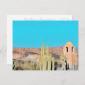 woestijn van Noord-Argentinië Briefkaart (Voorkant / Achterkant)