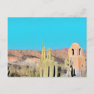 woestijn van Noord-Argentinië Briefkaart
