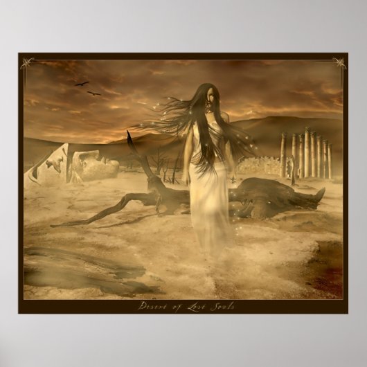 Woestijn van verloren zielen poster (Voorkant)