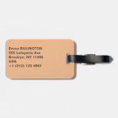 woestijn van Wahiba Sands - Oman Bagagelabel (Achterkant horizontaal)