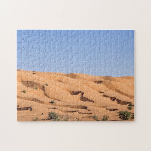 woestijn van Wahiba Sands - Oman Legpuzzel (Horizontaal)