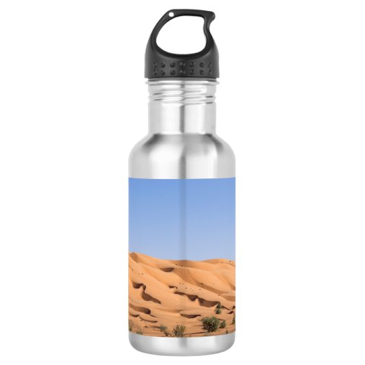 woestijn van Wahiba Sands - Oman Waterfles (Voorkant)