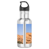 woestijn van Wahiba Sands - Oman Waterfles (Achterkant)