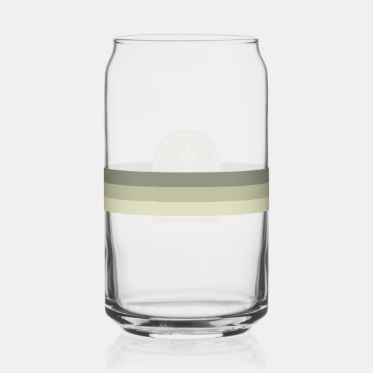 Woestijn Vibes Bruiloft Sage ID1019 Blikvorm Glas (Achterkant)