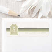 Woestijn Vibes Bruiloft Salie Ivoor ID1019 Etiket (Insitu)