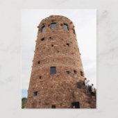 Woestijn Watchtower bij het Briefkaart van de Grot (Voorkant)