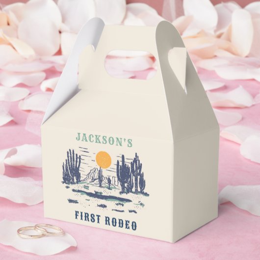 woestijn Western Wilde Westen 1e Verjaardag Bedankdoosjes (Huwelijk)