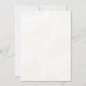 Woestijn Western Wilde Westen 1e verjaardagsuitnod Kaart (Achterkant)