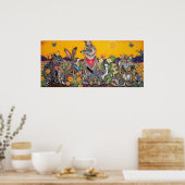 Woestijn Wildlife Humoureus - zuidwest Poster (Keuken)