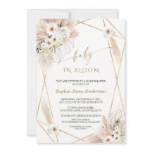 Woestijn Witte Rozen Gouden Bladeren Baby in Bloom