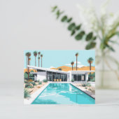 WOESTIJN WONEN #2 BRIEFKAART (Staand voorkant)