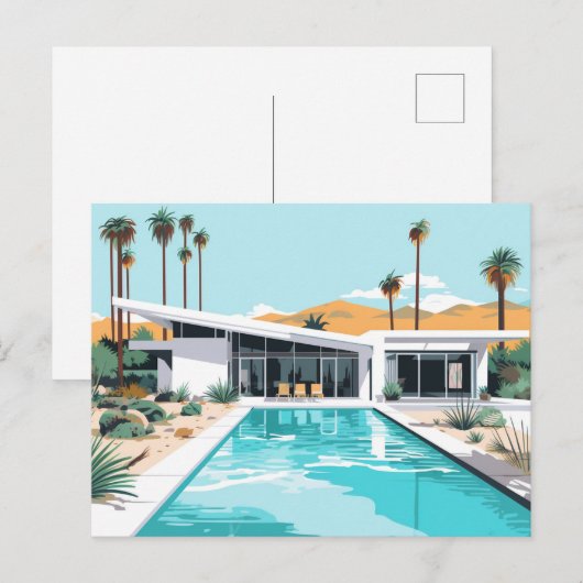 WOESTIJN WONEN #2 BRIEFKAART (Voorkant / Achterkant)