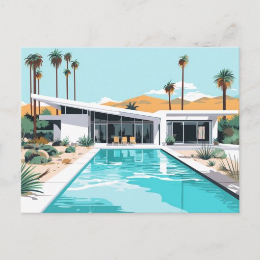 WOESTIJN WONEN #2 BRIEFKAART (Voorkant)