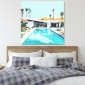 WOESTIJN WONEN #2 CANVAS AFDRUK (Insitu (Slaapkamer))