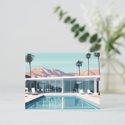 WOESTIJN WONEN #4 BRIEFKAART (Staand voorkant)