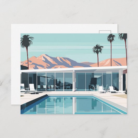 WOESTIJN WONEN #4 BRIEFKAART (Voorkant / Achterkant)