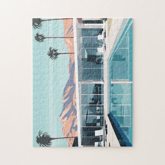 WOESTIJN WONEN #4 LEGPUZZEL (Verticaal)