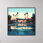 WOESTIJN WONEN #5 CANVAS AFDRUK (Voorkant)