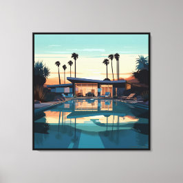 WOESTIJN WONEN #5 CANVAS AFDRUK