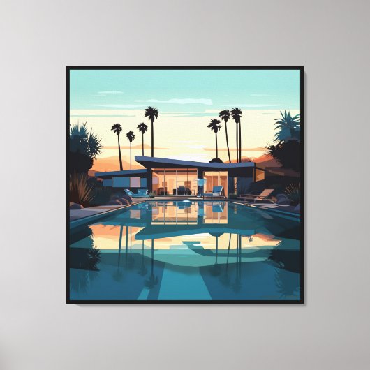 WOESTIJN WONEN #5 CANVAS AFDRUK (Voorkant)