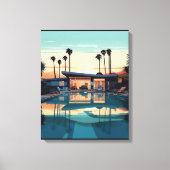 WOESTIJN WONEN #5 CANVAS AFDRUK (Voorkant)