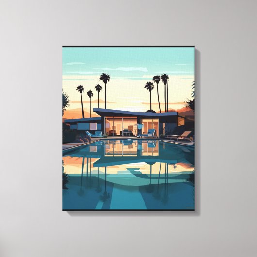 WOESTIJN WONEN #5 CANVAS AFDRUK (Voorkant)