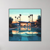 WOESTIJN WONEN #5 CANVAS AFDRUK (Voorkant)