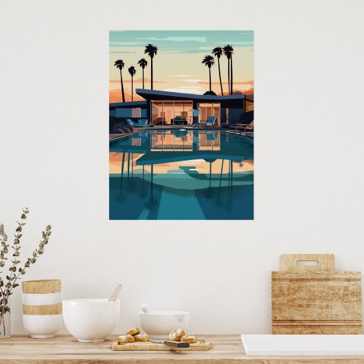 WOESTIJN WONEN #5 POSTER (Keuken)